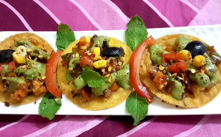 chaat (illustrative)